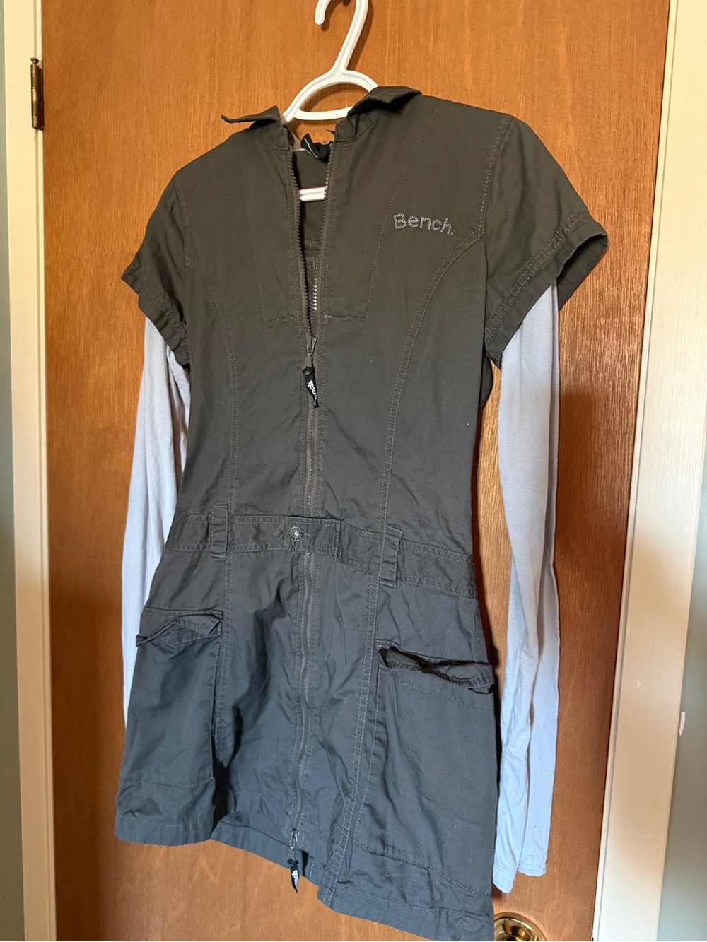 Bench Olive Green Mini Dress
